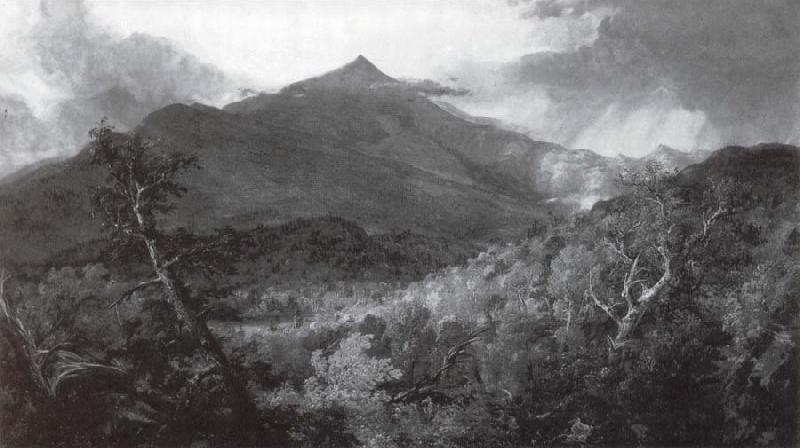 Thomas Cole Schroon Mountain Adirondacks oil painting image